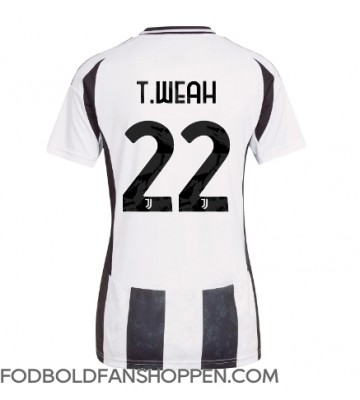 Juventus Timothy Weah #22 Hjemmebanetrøje Dame 2024-25 Kortærmet